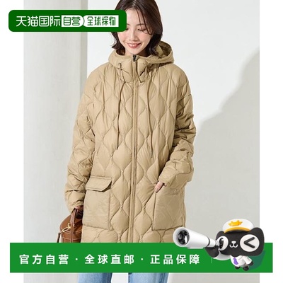 1h可退 日本直邮官方授权 FREAK'S STORE TAION连帽中长款羽绒服