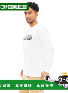 日本直邮BILLABONG ADVISORY FRT男士长袖T恤 BD012051 白色