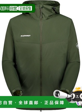 日本直邮MAMMUT Glider 2.0 WB 连帽夹克 AF 男士户外防风衬衫 男