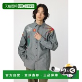 日本直邮RODEO CROWNS 男女同款 1小时内可退 刺绣图案牛仔衬衫