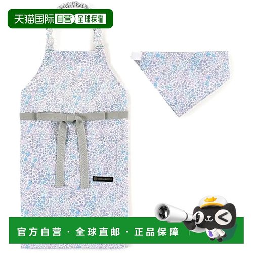 【日本直邮】Colorful Candy Style 儿童围裙+头巾套装 100~120cm