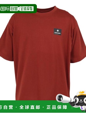 日本直邮Snow Peak 方形logo半袖T恤 [NSD-TS-25AU002] 男士T恤