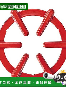 【日本直邮】Pearl Metal珍珠金属 热锅隔热垫红色 16cm HB-4199