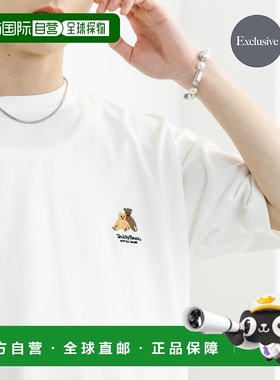 1h可退 日本直邮SENSE OF PLACE TeddyBear联名男士短袖T恤 AAA51