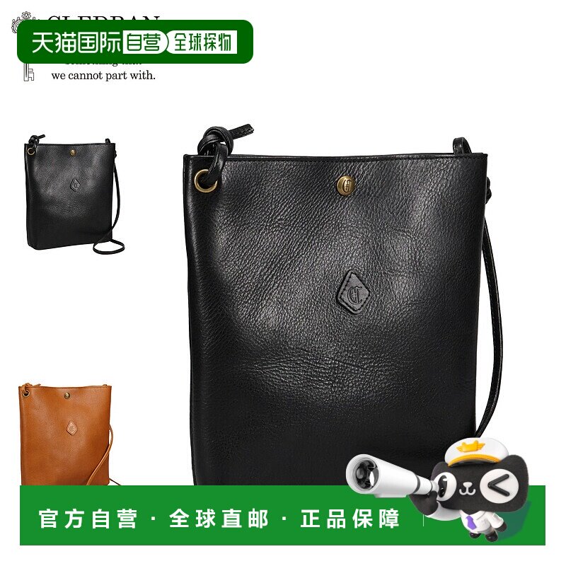 日本直邮CLEDRAN NOS HOCK SHOULDER一款轻便的女士单肩包有黑色C