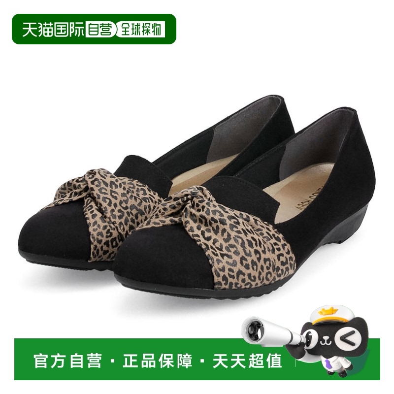 日本直邮 高跟鞋低跟丝带女鞋歌剧鞋女款杏仁头ARCH CONTACT足弓,