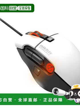 【日本直邮】宜丽客鼠标白M码8功能键ARMA100-16000DPI切换M-ARMA