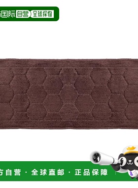 【日本直邮】Oka Liberta厨房垫约45×120cm可洗快干抗菌防臭棕色