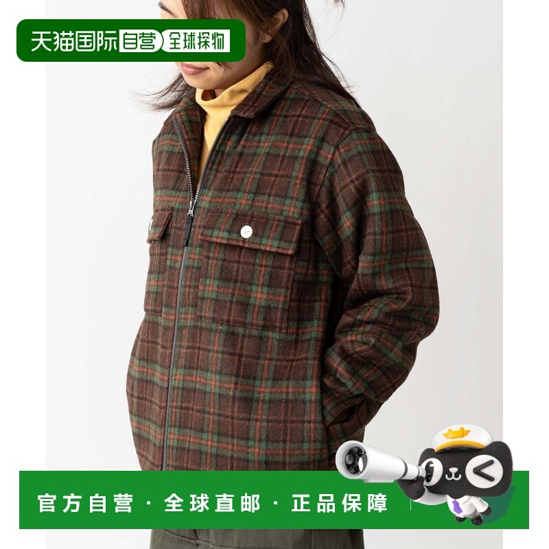 日本直邮gym master 男女同款 重磅法兰绒中棉夹克 双袋设计 G633,男装,夹克,淘宝优惠券,粉丝福利购,淘宝优惠卷