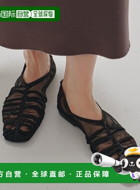 日本直邮TODAYFUL 2024春夏 Todayful 透明聚拢平底鞋 透明聚拢平