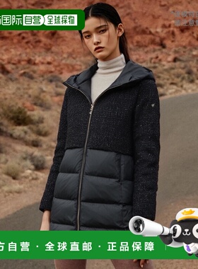 日本直邮 DUNO BALLON A ADRIA/FENIS 羽绒服中衣连帽花呢提花不