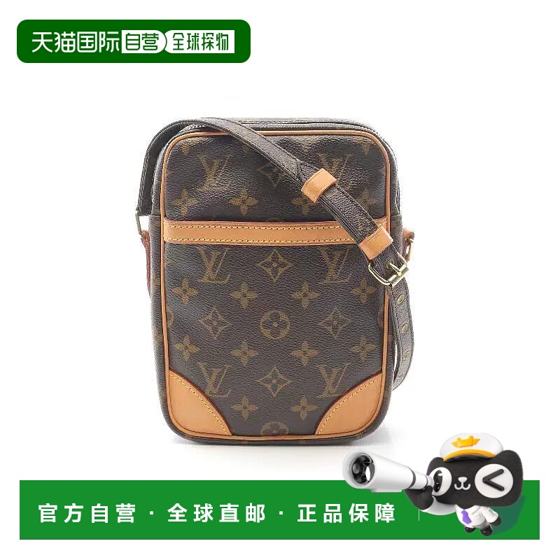 1h可退 日本直邮中古LV路易威登女包A级95新Danube相机包涂层/防