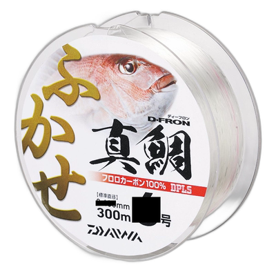日本直邮Daiwa D-Fron Fukase Madai 300m No. 5 自然色