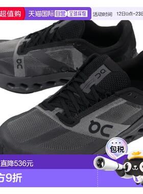 日本直邮Cloudsurfer Next 宽楦运动鞋黑色/日蚀色3ME30190106