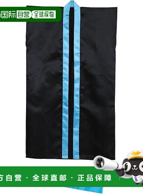 【日本直邮】Artec 缎面长法被 黑蓝领 S号 含头巾 14441