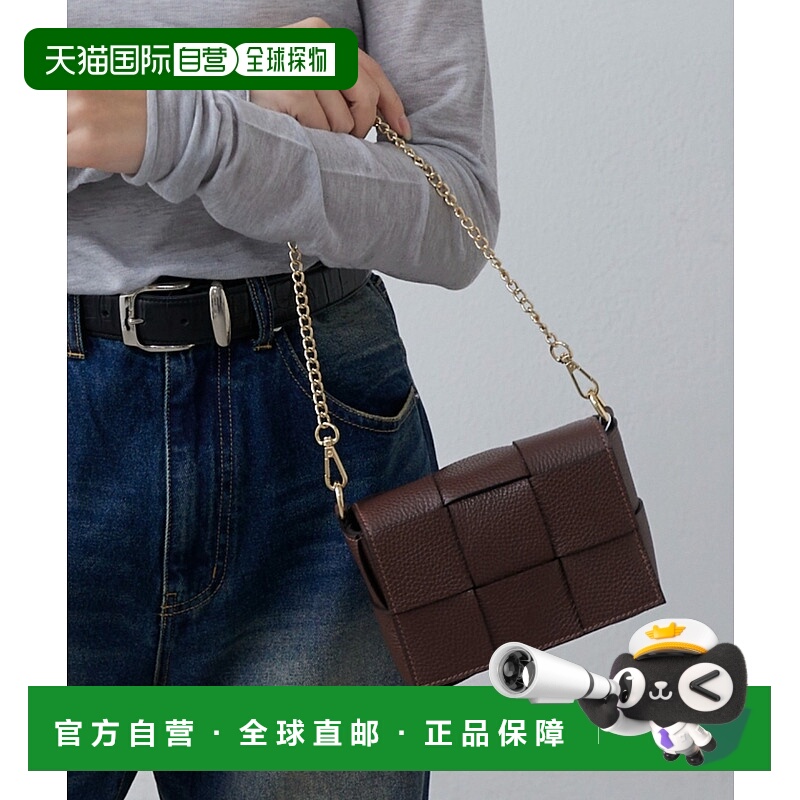 1h可退 日本直邮Lui's FEMME 女士 宽网链条款式皮革手袋包 LUZ10