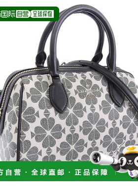 日本直邮KATE SPADE 女士包包两用肩背包手提包 黑色 spade flowe