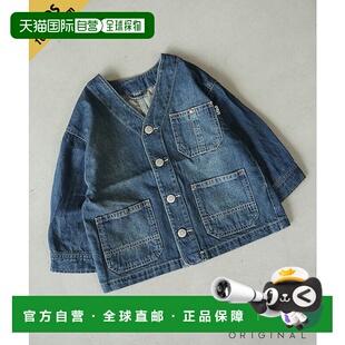 日本直邮FOKIDS 做旧连体牛仔外套 [R402025]