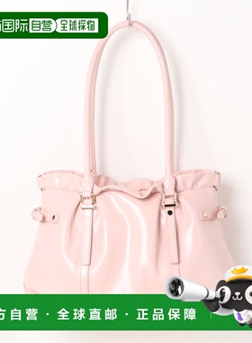 1h可退 日本直邮Samantha Thavasa 女士光泽牛皮迷你托特包 00032