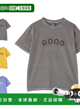 日本直邮Good On 男士短袖T恤纯棉GOOD SS TEE灰/蓝KTER2501