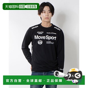 Authentic 机能T恤 Logo 长袖 ST4FLT00M速干 男士 日本直邮