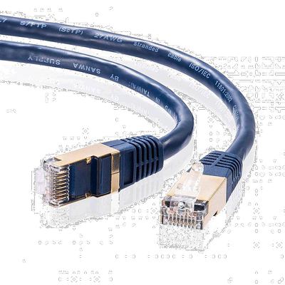 【日本直邮】SanwaSupply CAT7LAN电缆2m 10Gbps600MHz藏青KBT7PK
