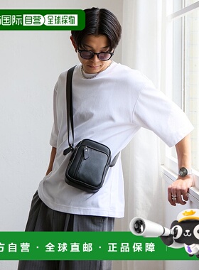 日本直邮VitaFelice 真皮方形单肩包 V04517AW02729背包