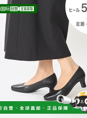 日本直邮ING黑色高跟鞋（黑色）女鞋单鞋一脚蹬