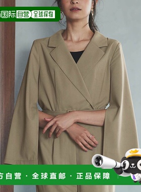 日本直邮RANAN 开衩袖连身装连体裤 [R05096EW11493]