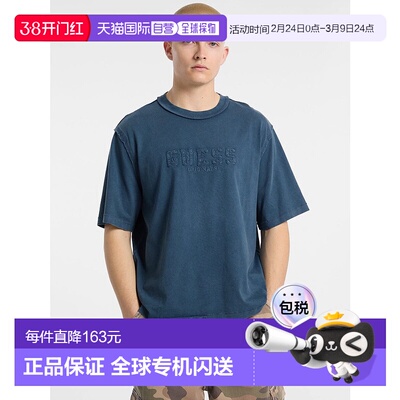 日本直邮Guess Originals Applique Boxy Tee 短袖T恤 GU1432EM03
