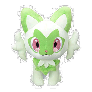 【日本直邮】Pokemon宝可梦 毛绒玩具 新叶猫毛绒公仔