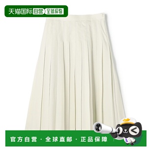 1h可退 日本直邮DES PRES 女装斯宾塞棉质斜纹褶裙 22055405108