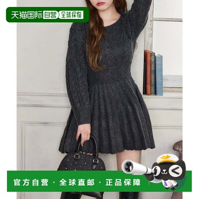 日本直邮NICE CLAUP one after another 迷你针织连衣裙 CGY吊带