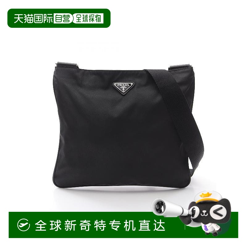 日本直邮中古Prada普拉达女包A级95新Shoulder bag肩包尼龙斜挎包