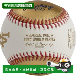 日本直邮Rawlings 2024世界系列赛冠军棒球 立方款 [R00710002-WS