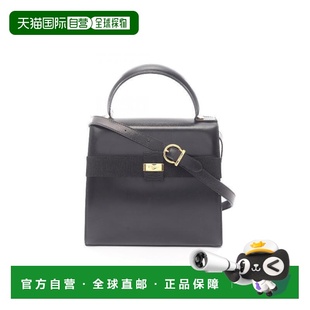 日本直邮中古Ferragamo菲拉格慕女包B级9新handbag手提包牛皮斜挎
