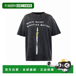 1h可退 日本直邮SAINT Mxxxxxx 男士复古印花短袖T恤 SMHR8000000