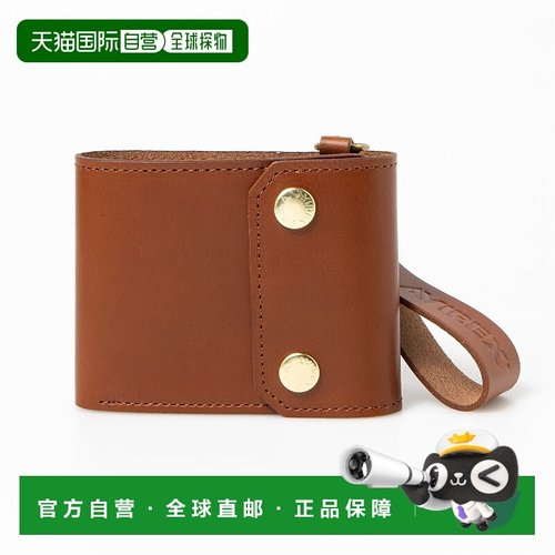 日本直邮AVIREX 水牛纹皮革三折迷你钱包 [AV1129DM10435]