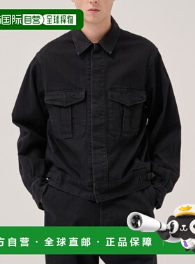 1h可退 日本直邮MARKA 男装 宽松版型黑色丹宁外套 别注款设计 11
