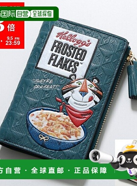 日本直邮Anya Brands 折叠钱包 Frosties “玉米片”双折钱包1829