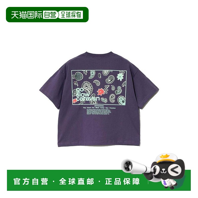 日本直邮日潮 go slow caravan印花中袖T恤（女款）702581040043