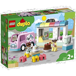 自营｜LEGO乐高积木得宝小镇面包店10928小颗粒拼插建筑模