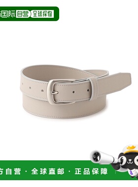 1h可退 日本直邮j.n.r.d 男士简约基础款皮革腰带 2024CAOW14010