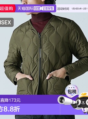 日本直邮TAION V 领拉链羽绒夹克 男女通用 TAION 男士女士女士 T