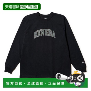 日本直邮NEW ERA 长袖重磅纯棉oversizedT恤 College Logo [14682