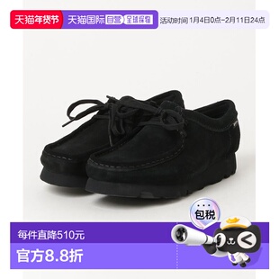 1h可退 日本直邮Clarks 女士WALLABEE GTX防水透气低帮鞋 7814990