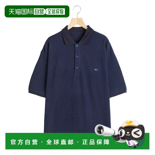 日本直邮PORTER CLASSIC：H/W 靛蓝 Polo衫 /：PC-006-3349-26SS[