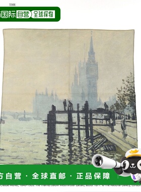 1h可退 日本直邮COOCO女士全棉经典名画手帕艺术设计 2513121401