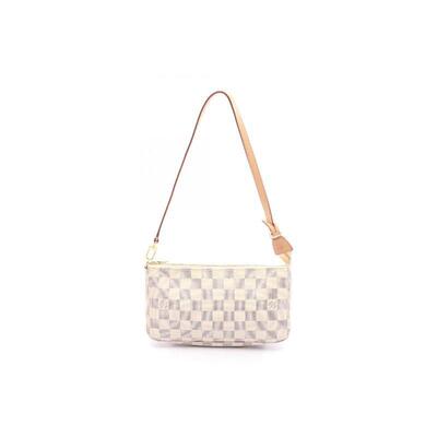 日本直邮中古LV路易威登女包B级9新Pochette Accessoires麻将包手