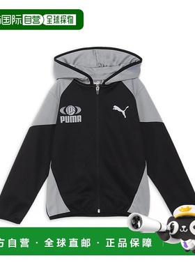 日本直邮PUMA-美洲狮少年儿童长袖夹克夹克活跃运动poly luft彪马